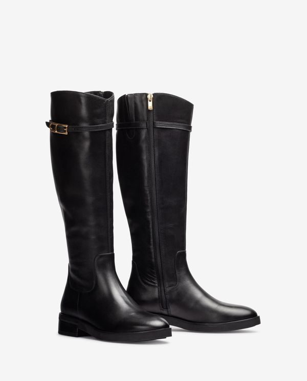 unisa Bota con adorno en la caña En oferta