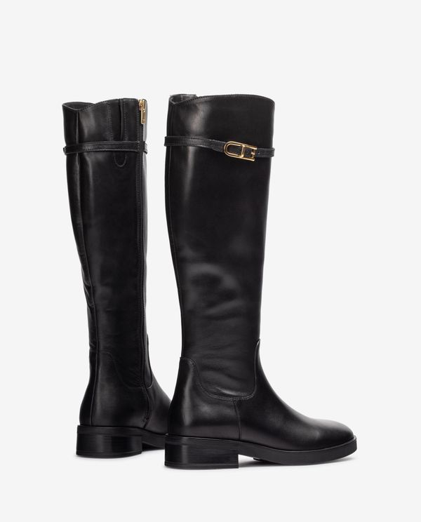 unisa Bota con adorno en la caña En oferta