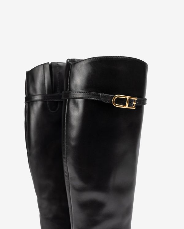 unisa Bota con adorno en la caña En oferta