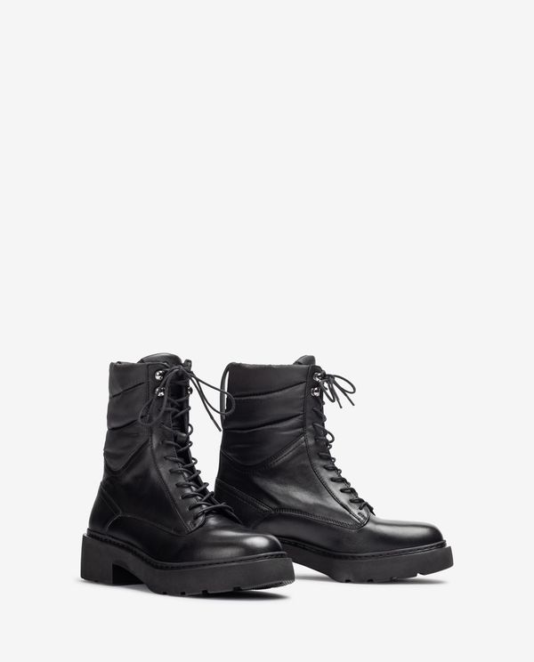 unisa Botín SuperLight de piel y tejido Outlet online