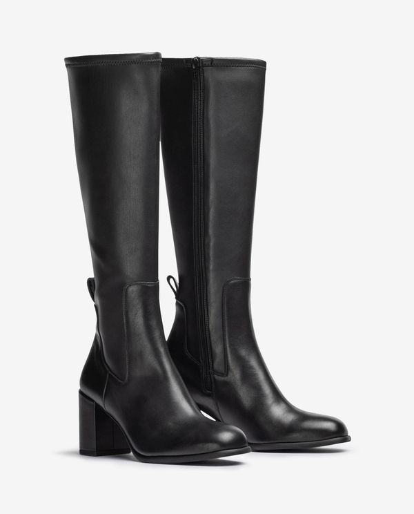 unisa Bota de caña alta con tacón ancho Mejor oferta