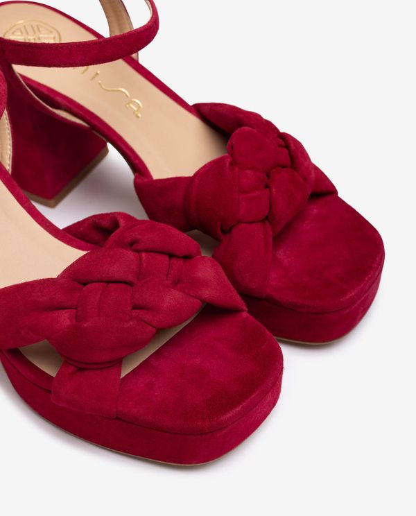 unisa Sandalia con pala trenzada Outlet