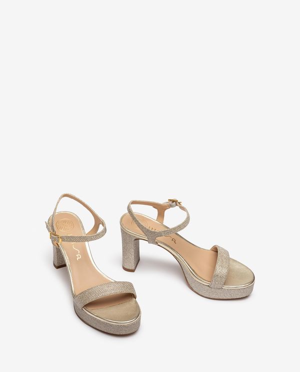 unisa Sandalia con tacón y plataforma En oferta