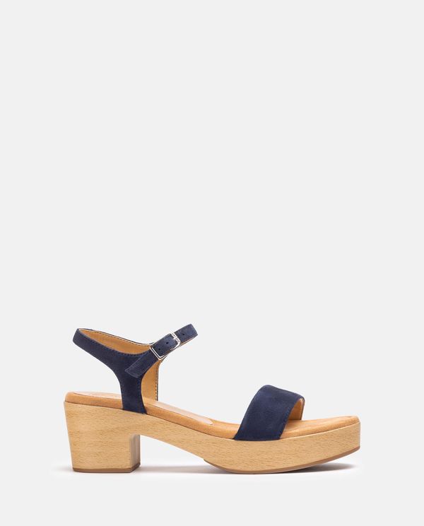 unisa Sandalia bloque efecto madera