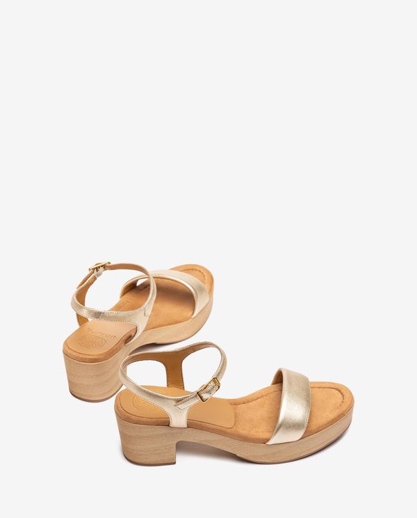 unisa Sandalia bloque efecto madera COMPRAR AHORA