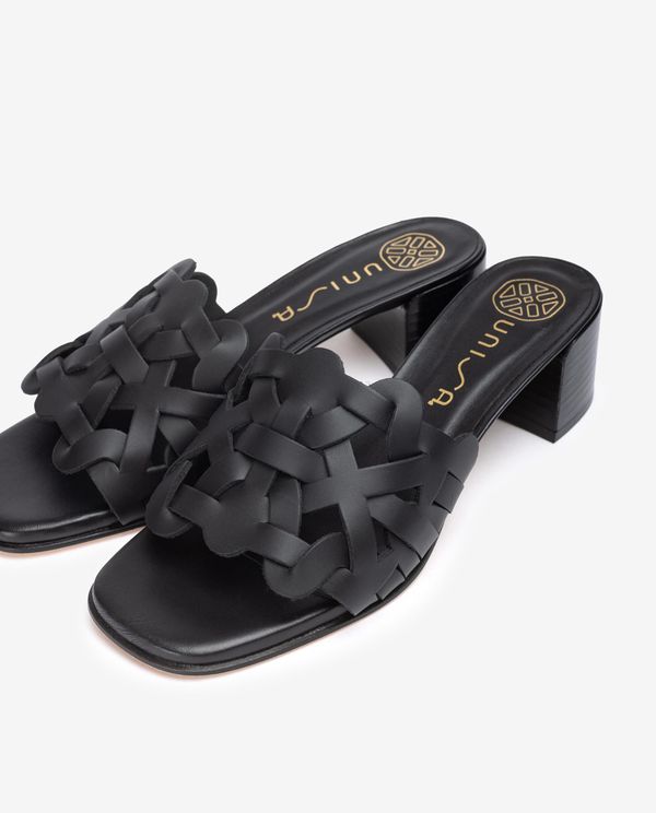unisa Sandalia con pala trenzada Última moda