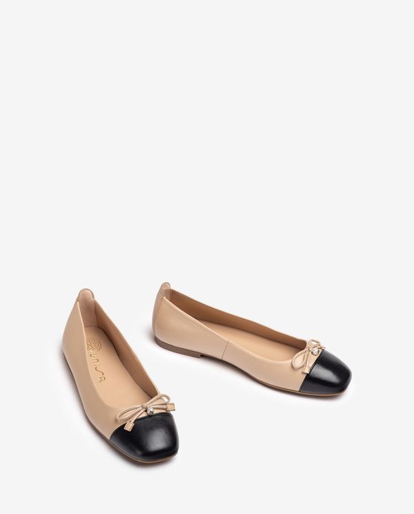 unisa Bailarina de punta cuadrada en contraste Gran oferta