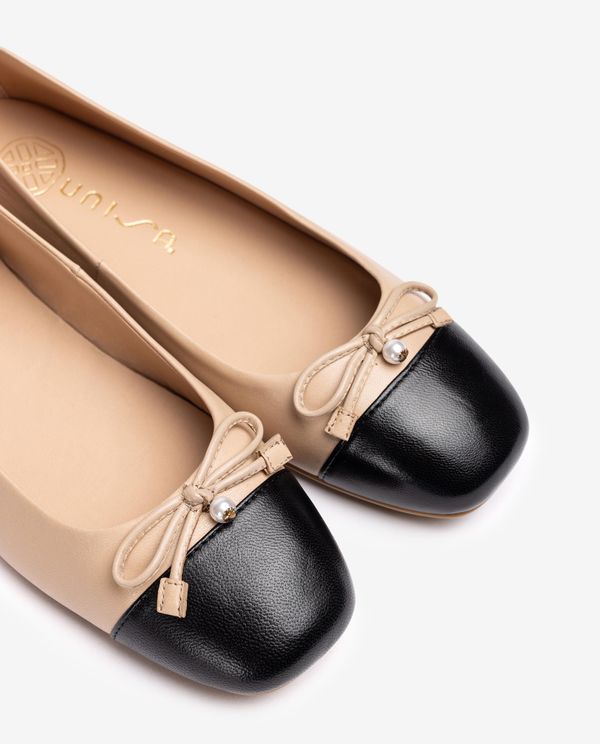 unisa Bailarina de punta cuadrada en contraste Gran oferta