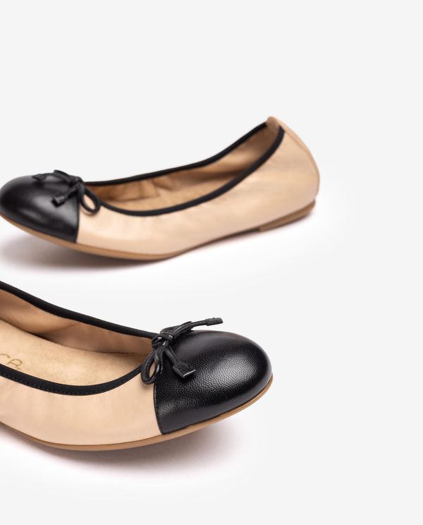 unisa Bailarina con puntera en contraste Oferta especial de fábrica