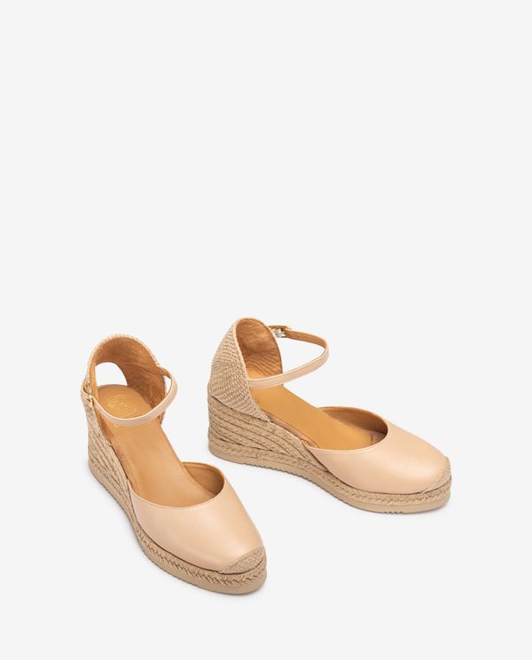 unisa Alpargata pala-talón en piel COMPRAR AHORA