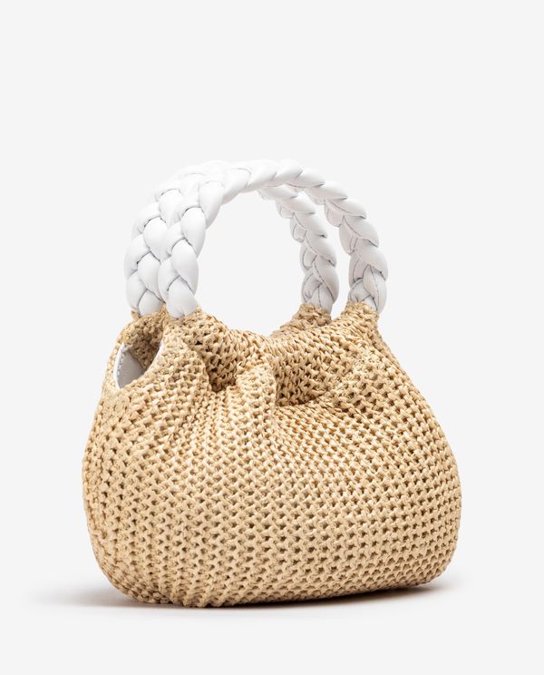 unisa Bolso pequeño con asas trenzadas Rebajas