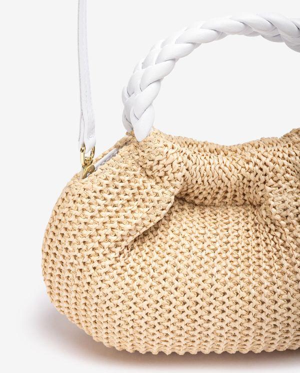unisa Bolso pequeño con asas trenzadas Rebajas