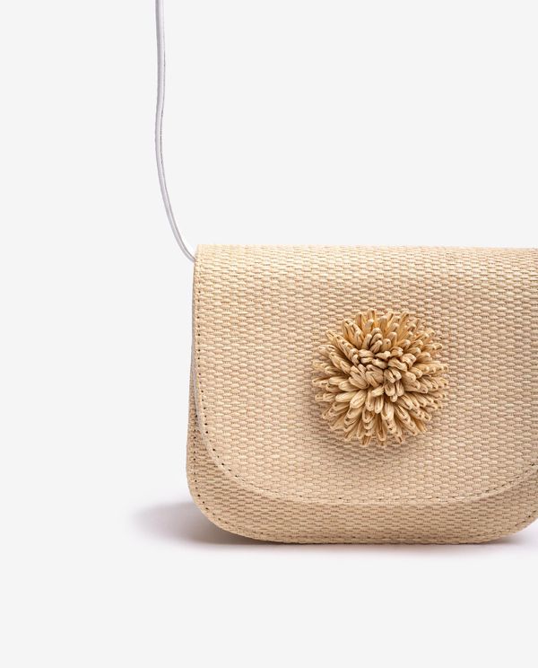 unisa Bolso de rafia con adorno Ofertas