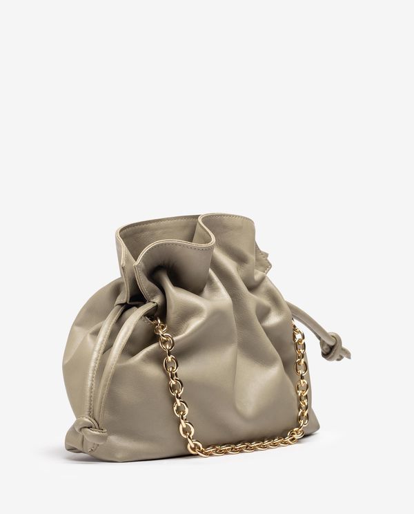 unisa Bolso fruncido de piel Ventas relámpago