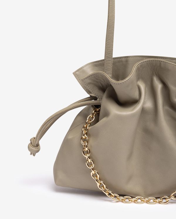unisa Bolso fruncido de piel Ventas relámpago