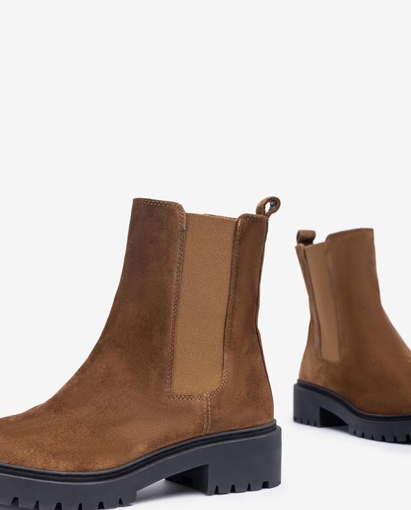 unisa Botín plano con elástico Gran oferta