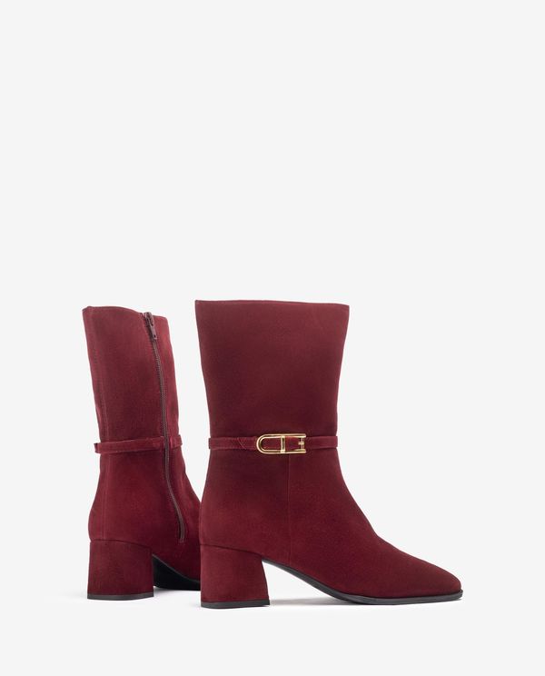 unisa Botín de punta cuadrada y adorno En oferta