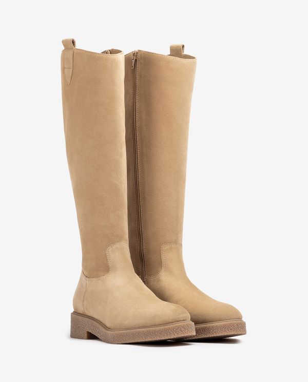 unisa Bota de caña alta y suela de goma Rebajas