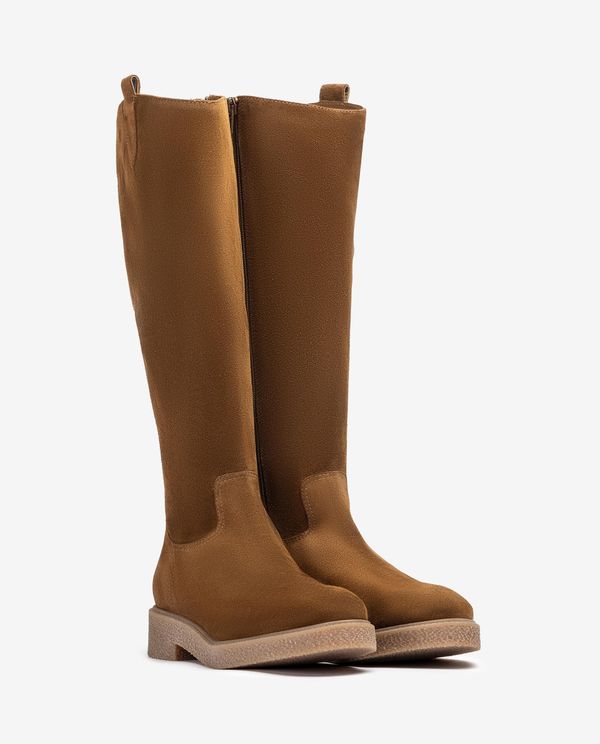 unisa Bota de caña alta y suela de goma Ofertas