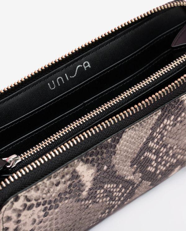 unisa Cartera fina serpiente Tienda