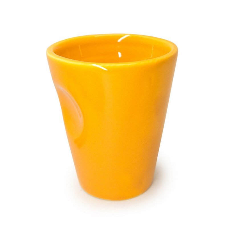 vin bouquet Taza de porcelana para expreso color amarillo