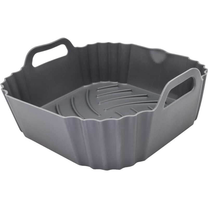 vin bouquet Bandeja Reutilizable de Silicona para Freidora de Aire Air Fryer Molde Silicona