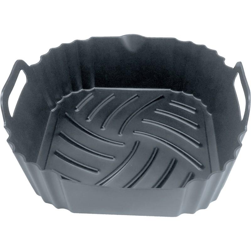 vin bouquet Bandeja Reutilizable de Silicona para Freidora de Aire Air Fryer Molde Silicona Ahorra y exporta