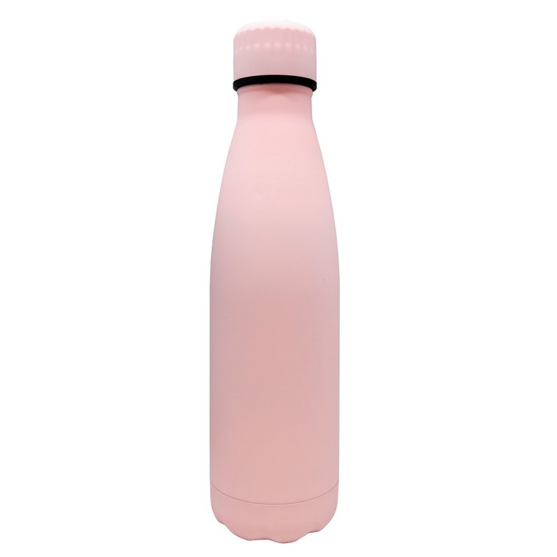 vin bouquet Botellas Doble Pared Acero Inoxidable Rosa Pastel 500 ml