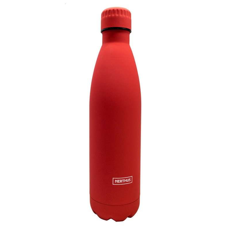 vin bouquet Botellas de Doble Pared de Acero inoxidable - 500 ml Rojo En oferta