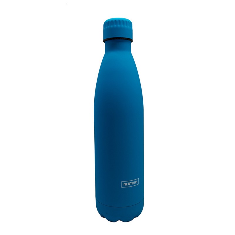 vin bouquet Botellas de Doble Pared de Acero inoxidable - 750 ml Azul