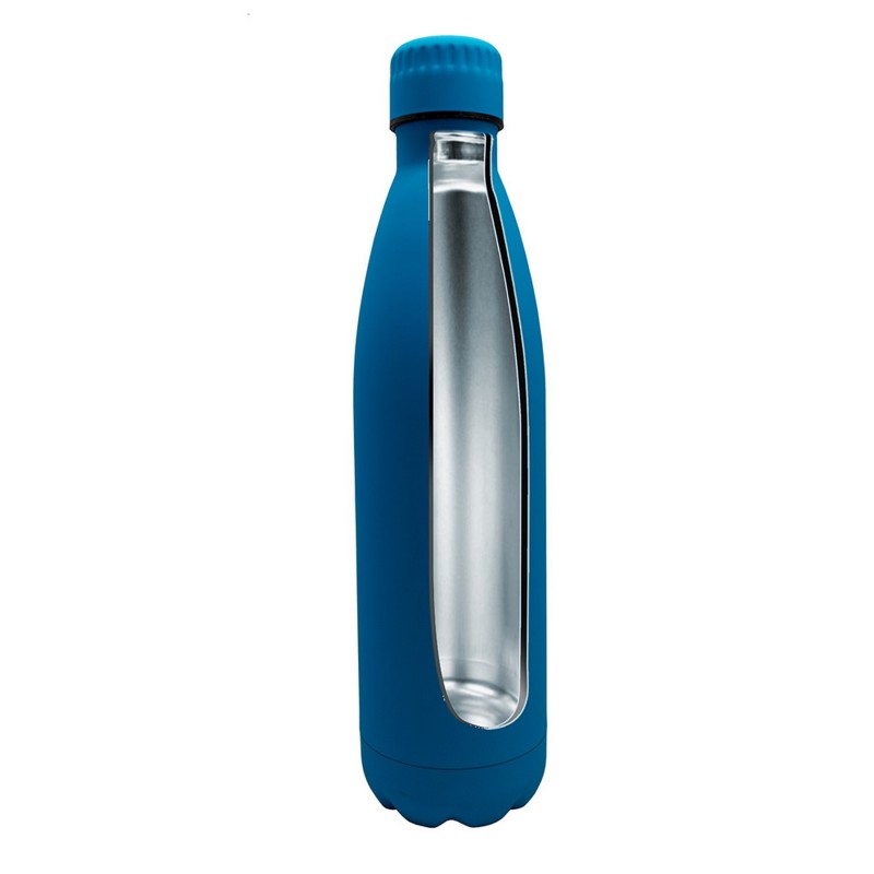 vin bouquet Botellas de Doble Pared de Acero inoxidable - 750 ml Azul Libre de impuestos