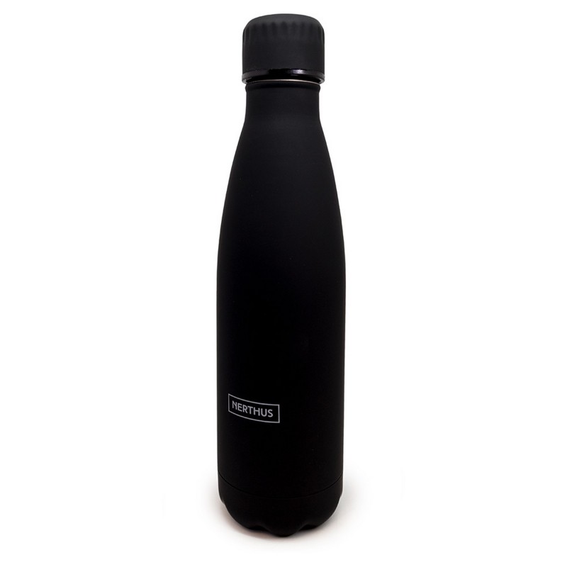 vin bouquet Botella de doble pared de acero inoxidable - 500 ml Negra Descuentos del mes