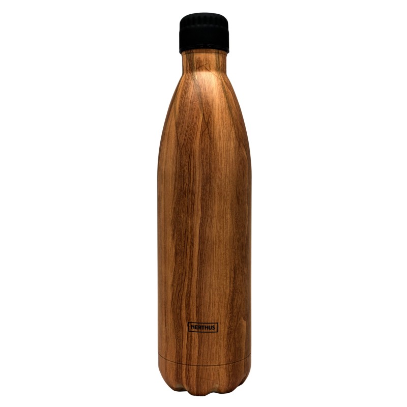 vin bouquet Botella doble pared madera 1L