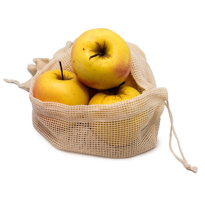 vin bouquet Set de bolsas de rejilla 100% algodón orgánico Devoluciones gratuitas