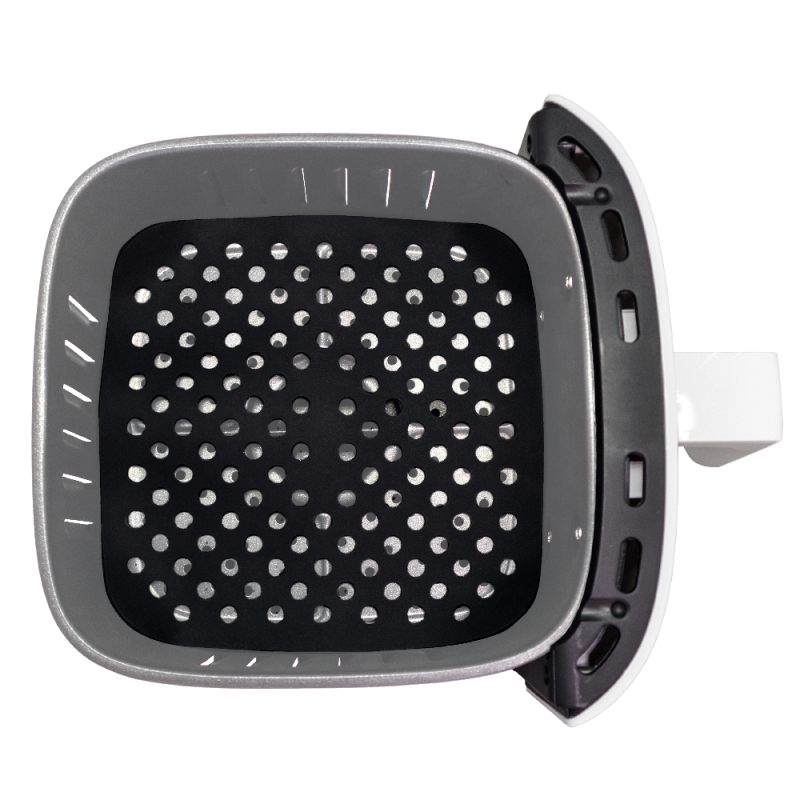vin bouquet Bandeja Base Cuadrada Perforada Reutilizable de Silicona para Freidora de Aire Venta caliente