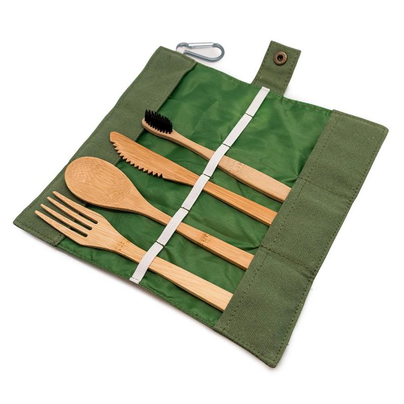 vin bouquet Set de Cubiertos portátil Compacto Bambú Tienda de fábrica