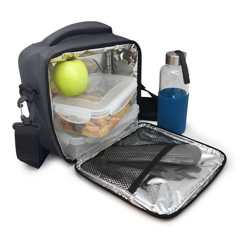 vin bouquet Bolsa térmica porta alimentos gris Doble Gris Descuento por venta flash