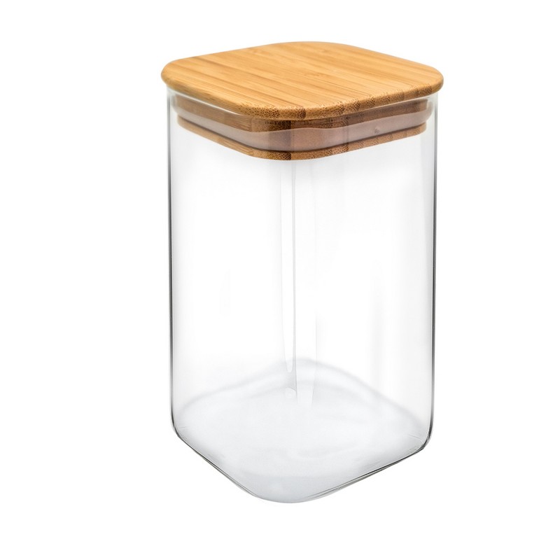 vin bouquet Tarro de Cristal Rectangular 1100 ml