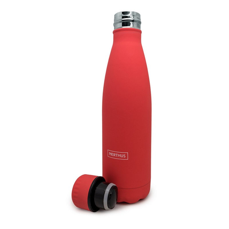 vin bouquet Botella de doble pared de acero inoxidable - 500 ml Coral