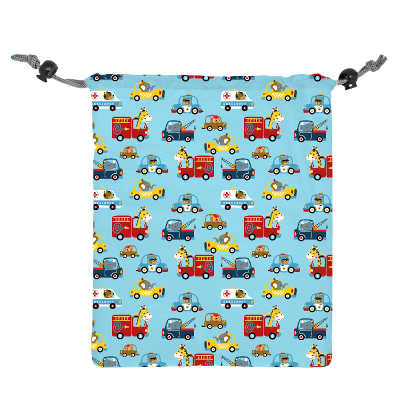 vin bouquet Bolsas Comida Infantiles Coches ecológica Adaptable facil de Limpiar y Apta para Lavadora Coches