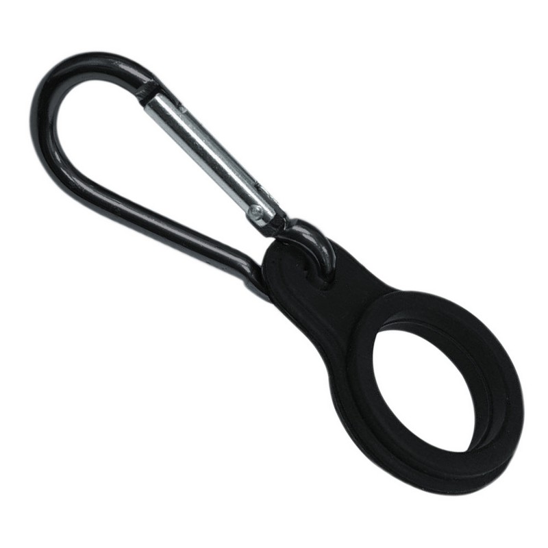 vin bouquet Mosquetón Llavero de Silicona Color Blanco Negro Grandes descuentos