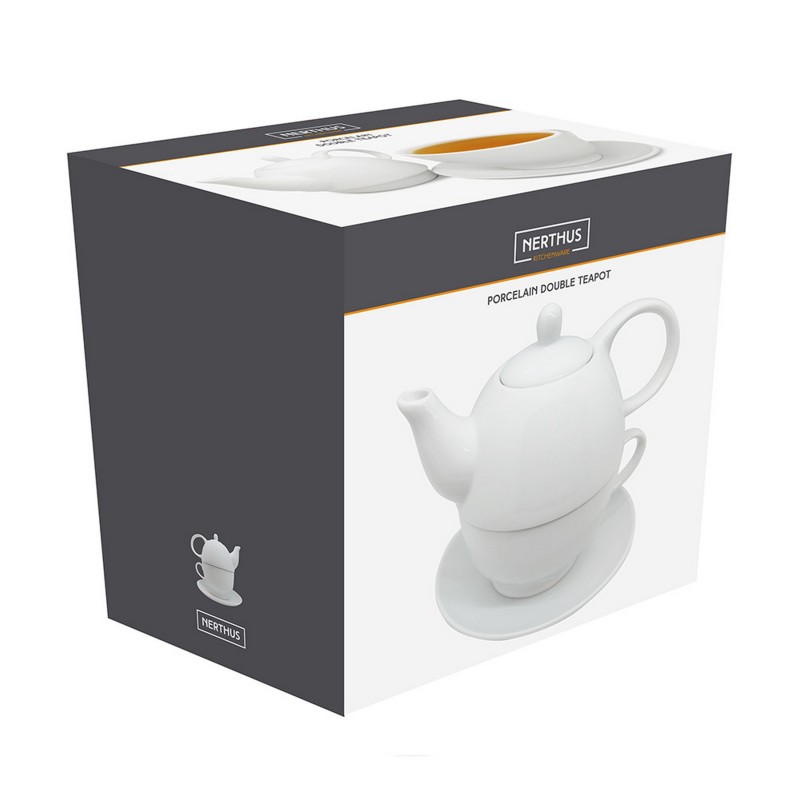 vin bouquet Juego de te dos piezas de porcelana Grandes ahorros