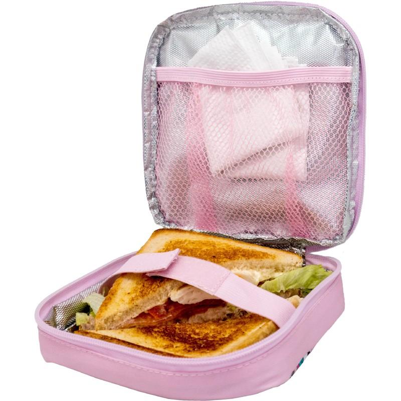 vin bouquet Bolsa isotérmica para Sandwich Reutilizable Ecológica Adaptable fácil de Limpiar Unicornios Último día