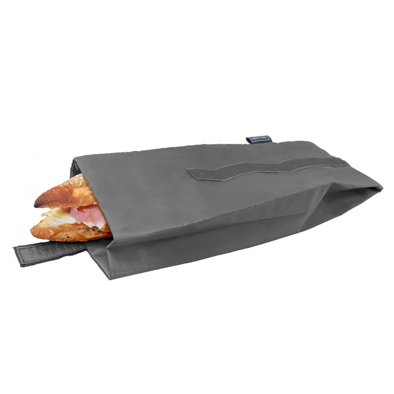 vin bouquet Bolsa reutilizable para bocadillo gris