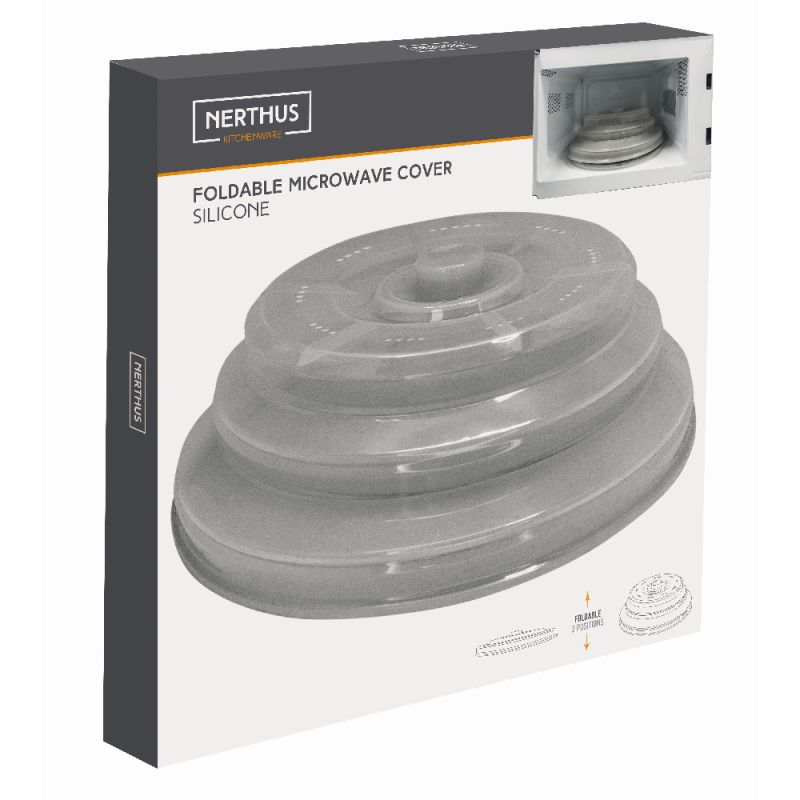 vin bouquet Tapa para Microondas de Silicona Transparente: Plegable Elegante y Funcional Transparente Solo queda un día
