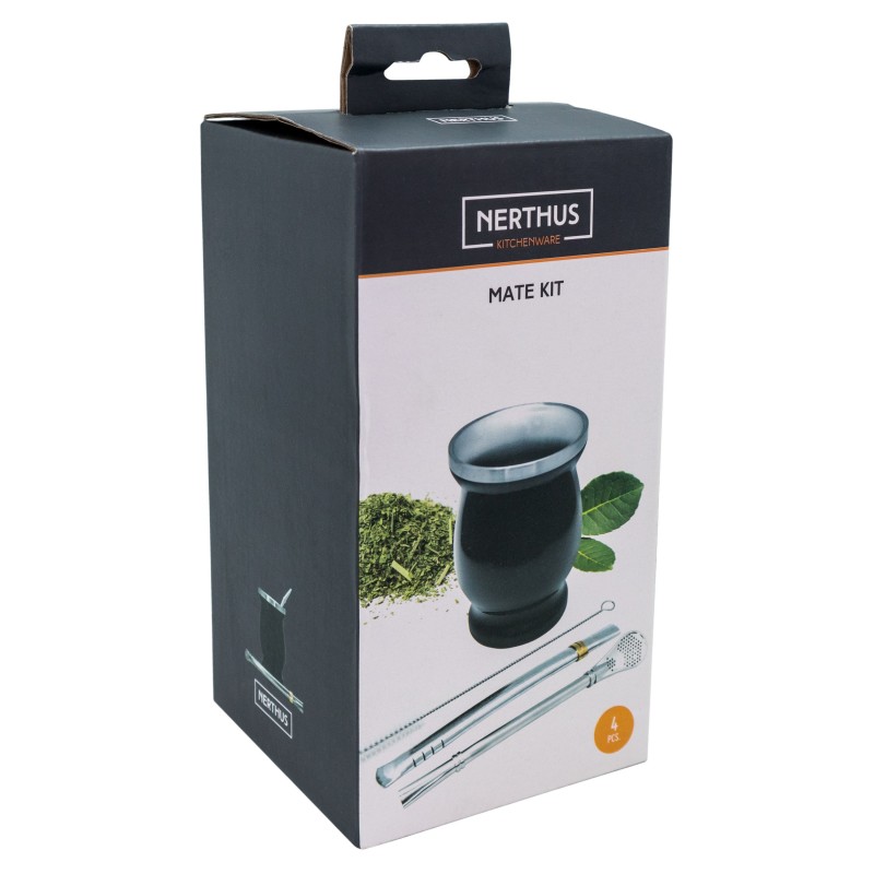 vin bouquet Kit de Mate con Vaso de Doble Pared de Acero Inoxidable de 250 ml Liquidación