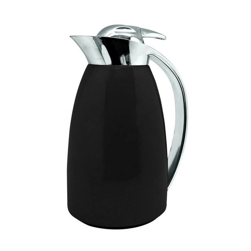 vin bouquet Jarra Térmica de Doble Pared de Acero Inoxidable e Interior de Cristal Negro