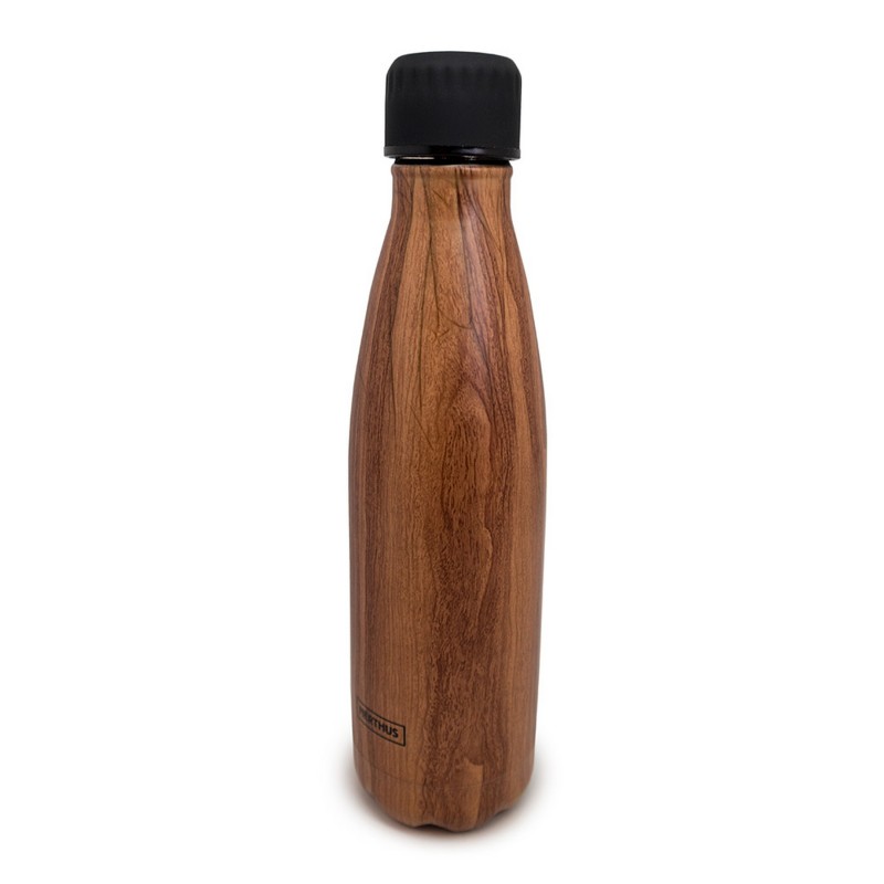 vin bouquet Botella de doble pared de acero inoxidable - 500 ml Madera Ofertas