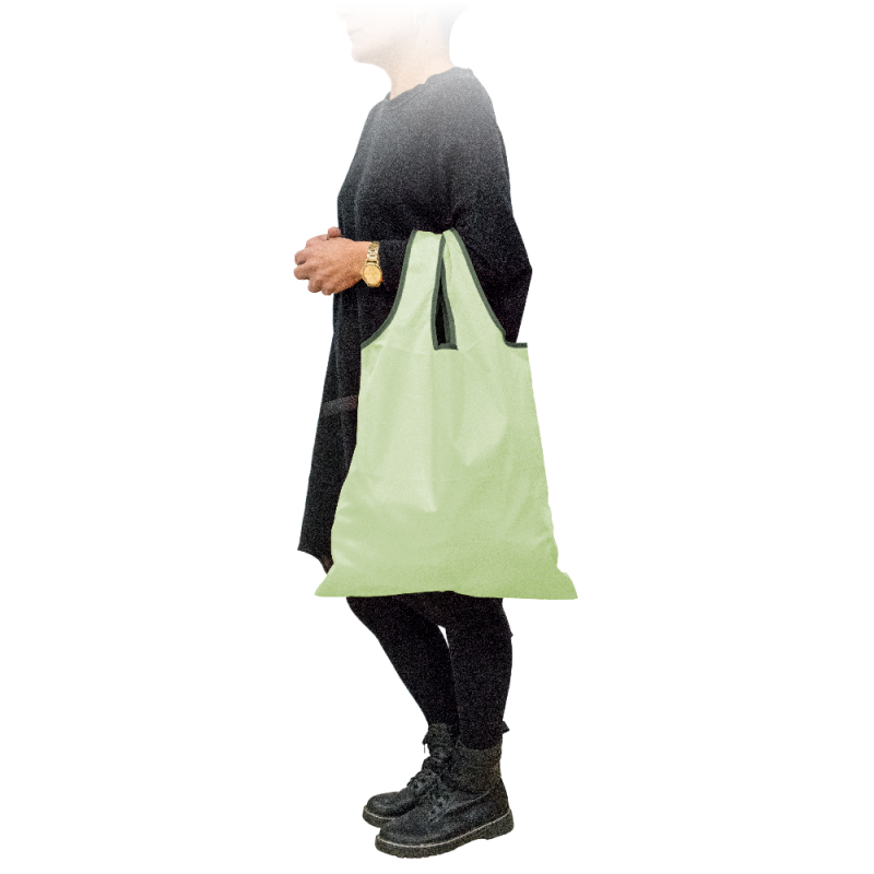 vin bouquet Bolsa de Compra Plegable con cierre elástico: Práctica Ecológica y Listo para Llevar Verde Ventas relámpago