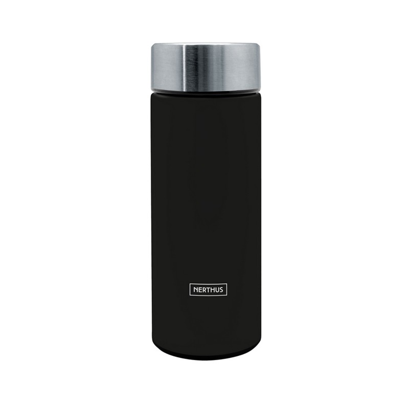vin bouquet Termo té doble pared acero 300 ml NEGRO
